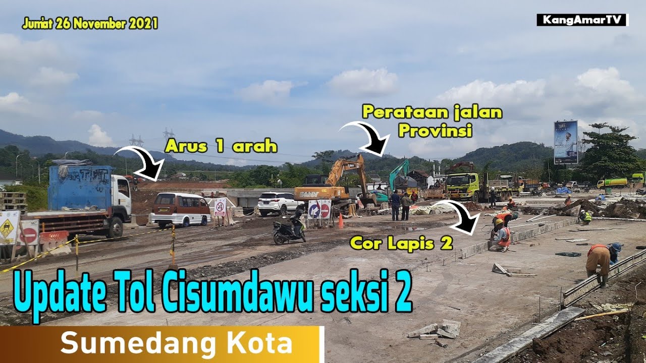 Tol cisumdawu terkini akses menuju gerbang tol sumedang kota jalan sumedang cirebon