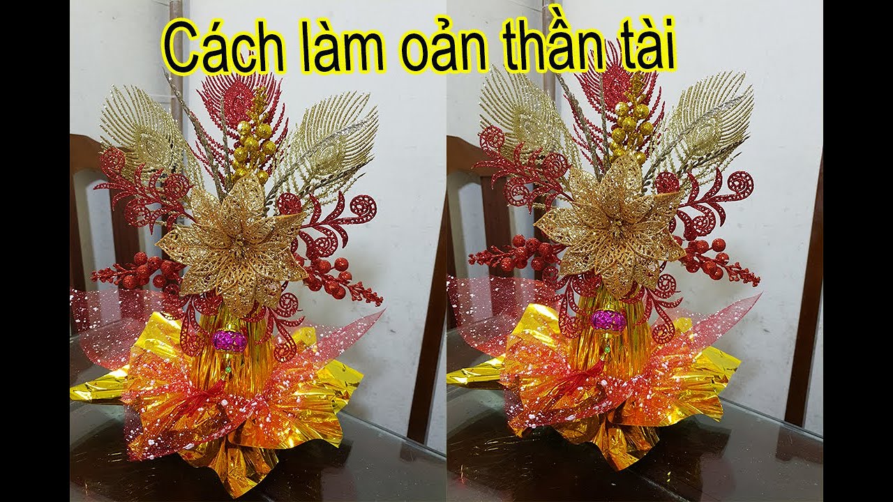 Hướng Dẫn Làm Oản Thần Tài | Oản Tài Lộc | Oản Lộc | Thanh Vân Flower