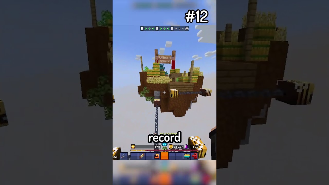 I Got This World Record In Minecraft! #shorts #minecraft
