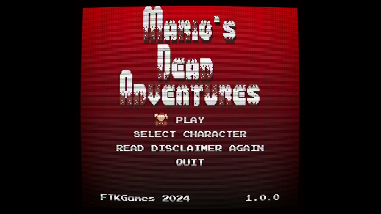 Mario dead advenctures ost- Main menu #mario #marioexe #ost
