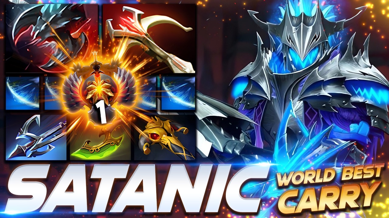 Satanic Sven - WORLD BEST CARRY - Dota 2 Pro Gameplay [Watch & Learn]