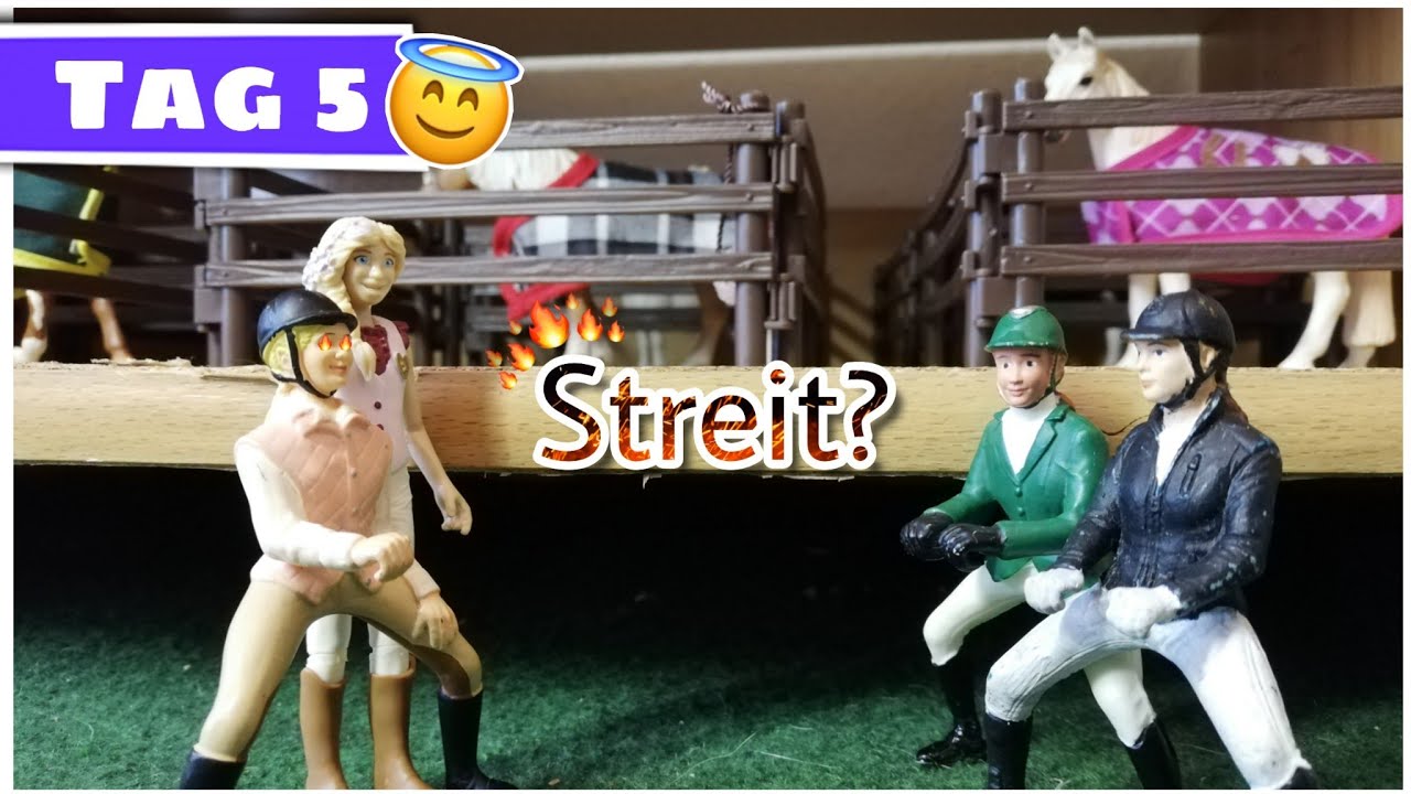 #5 Reiterferien auf dem Grünwaldhof 🍀Die letzten Vorbereitungen + Streit?😣😥 [ Schleich Serie ]