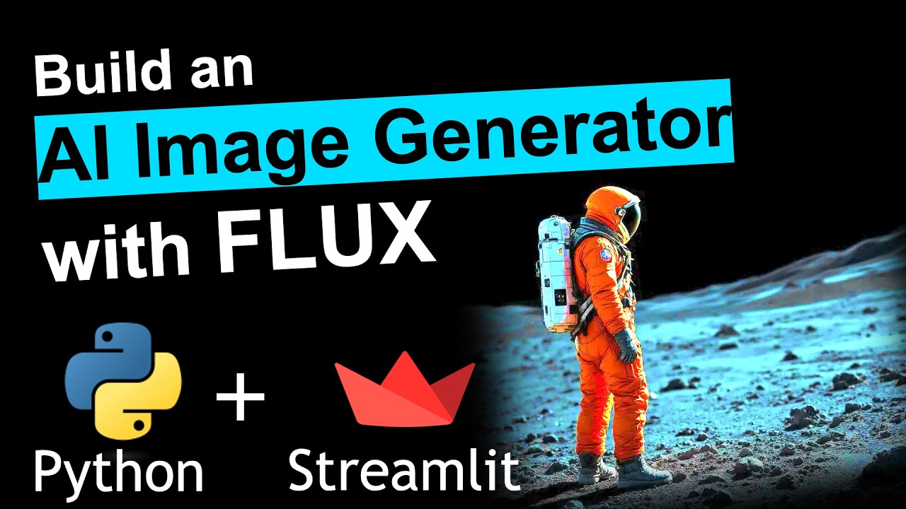 Build an AI Image Generator with Python and Streamlit in less than 5 minutes (FLUX)