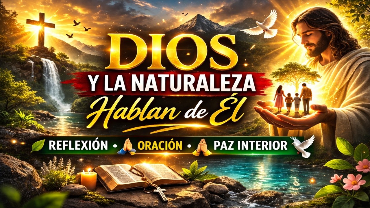DIOS y la Naturaleza Hablan de Él 🌅 | Reflexión Cristiana Poderosa para Encontrar Paz Interior
