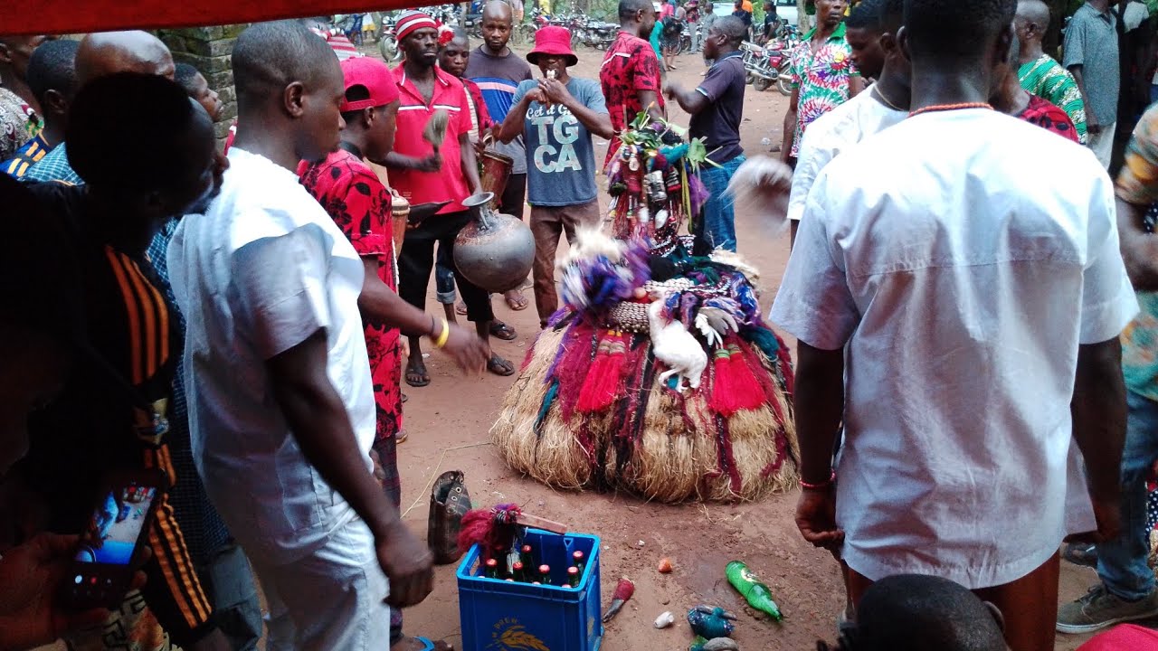 Inyi ejioku Masquerade: @ Funere Ceremony Akwu Achi