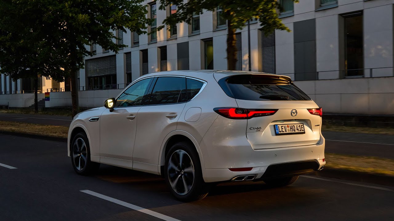 Mazda CX-60 Takumi in Rhodium White - Dynamic Driving, Interior &  Details