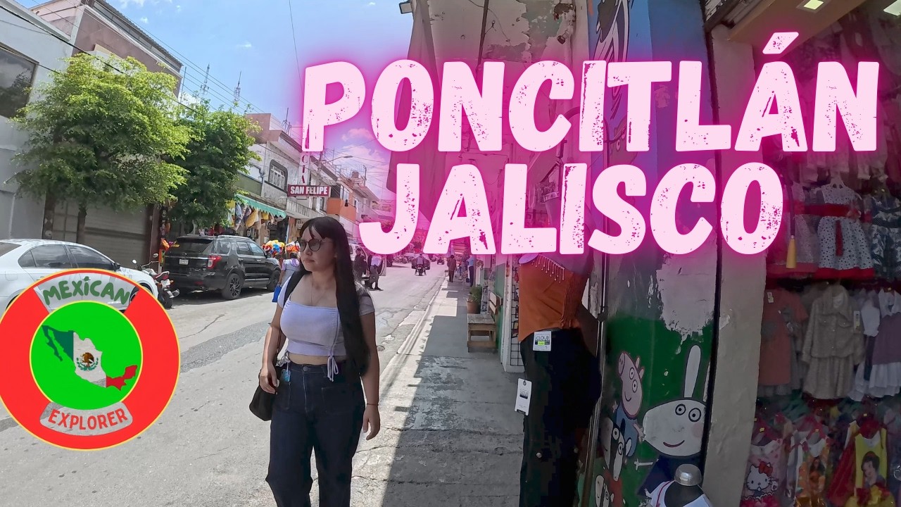 Poncitlán Jalisco 4K Walking Tour