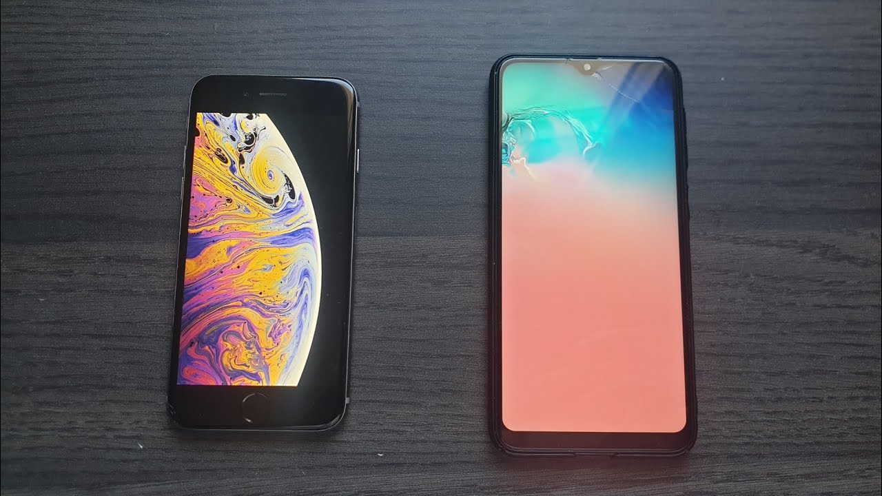 SPEED TEST - Iphone 6 vs Samsung Galaxy A10