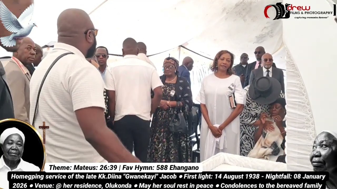 Homegoing service of the late Kk.Diina 