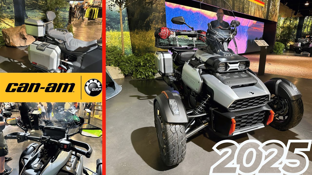 Can Am Canyon erste Präsentation BRP CLUB 2025 Los Angeles Neuheiten und Unterschiede Ryker Spyder