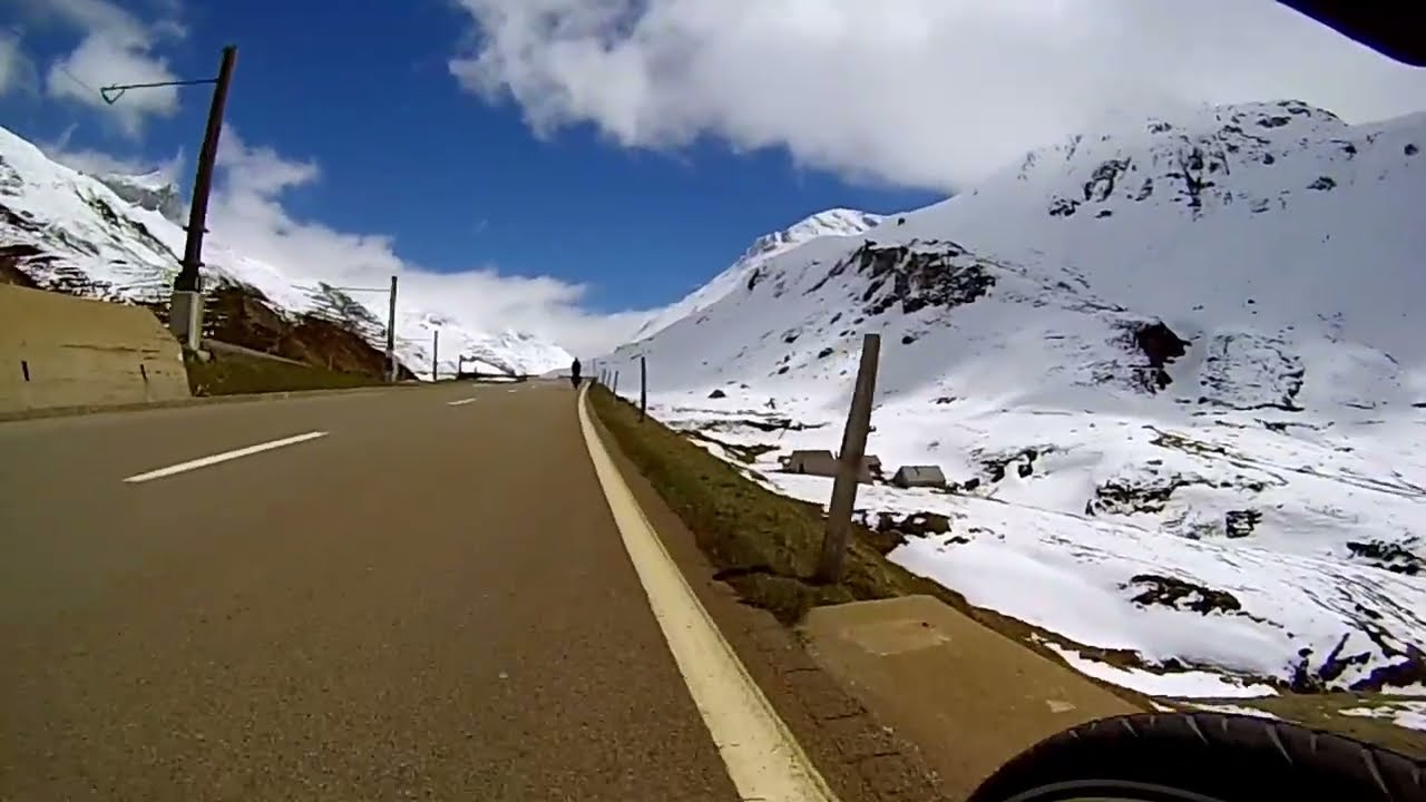 Eurovelo 15 - Rhine Cycle Route - Day 1 - Part 7 - Oberalp Pass Ascent from Andermatt - Remastered