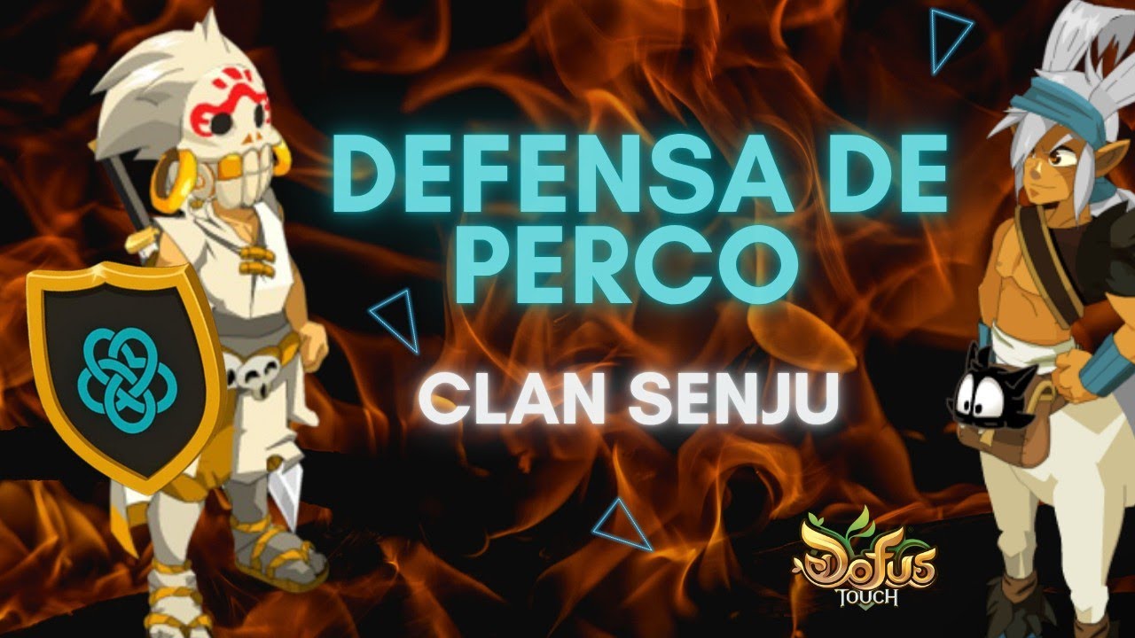 Defensa de Perco Clan senju con zobal de fuerza daño critico 🔥 [DOFUS TOUCH]