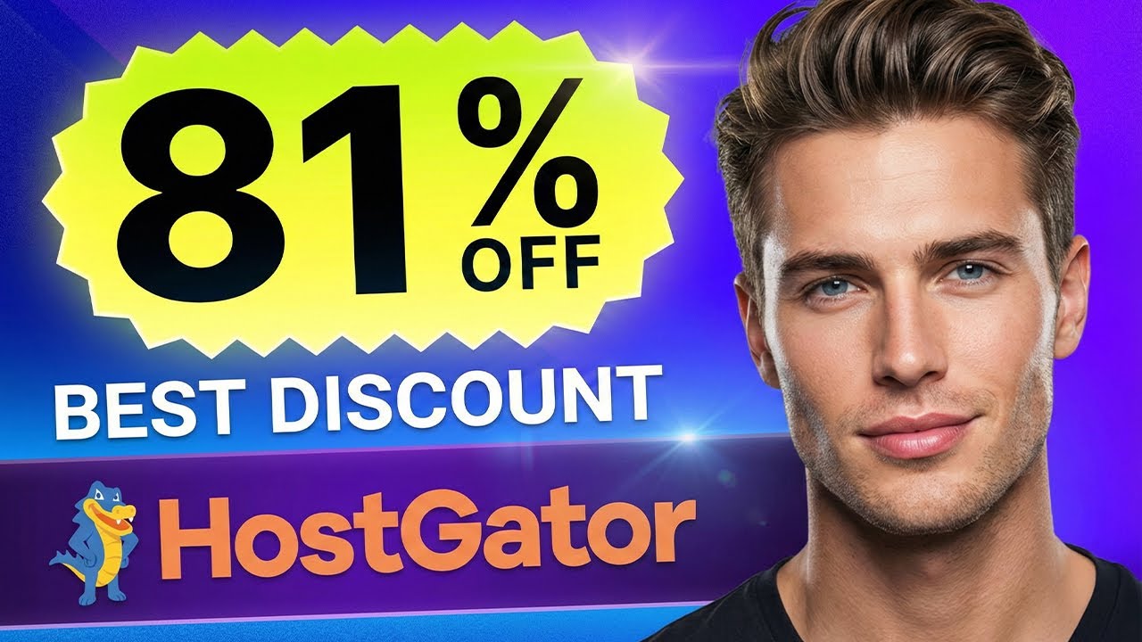 ✅ Kod rabatowy Hostgator 2026 🔥 NAJLEPSZY kod promocyjny Hostgator ze zniżką