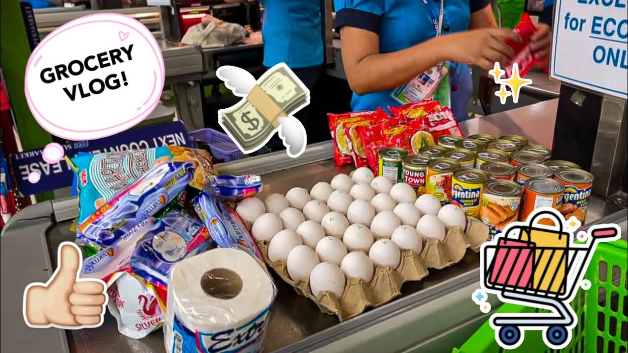 pinas grocery vlog! presyo ng bilihin! 2k mahigit na gastos lang 📍kcc mall of marbel