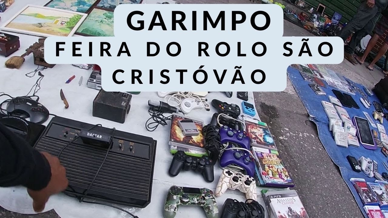 A MAIOR FEIRA DO ROLO NO RIO DE JANEIRO  FICA EM SÃO CRISTÓVÃO
