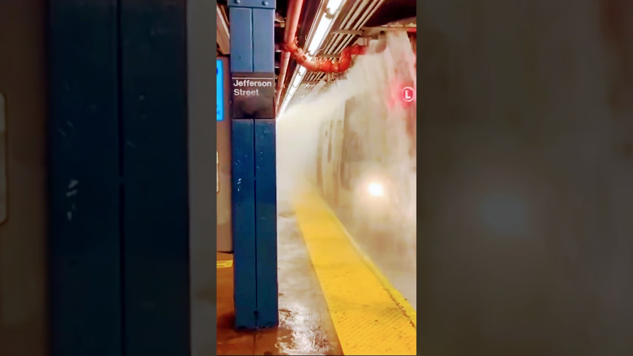 New York City Subway Stations Underwater! INSANE Flash Floods