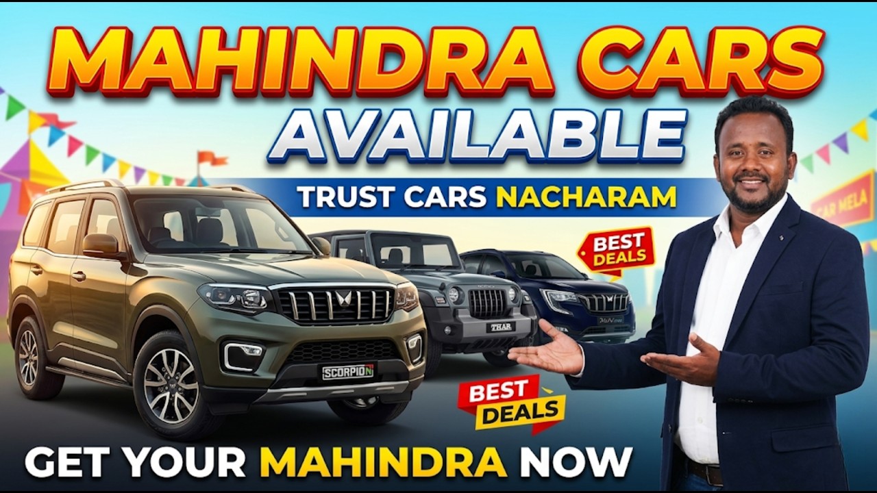 Mahindra Used Cars Available in Nacharam | Trust Cars Nacharam | Best Deals