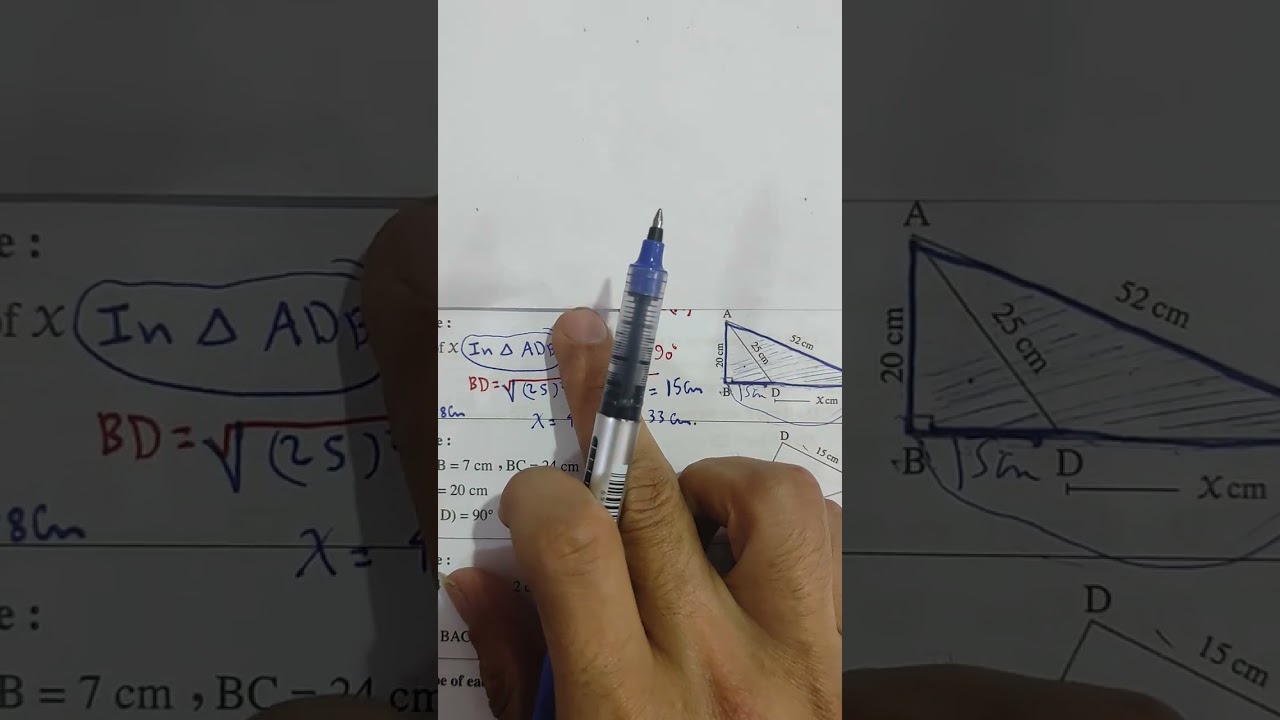 تكمله حل مسائل البروف جومتري تانيه اعدادي . 