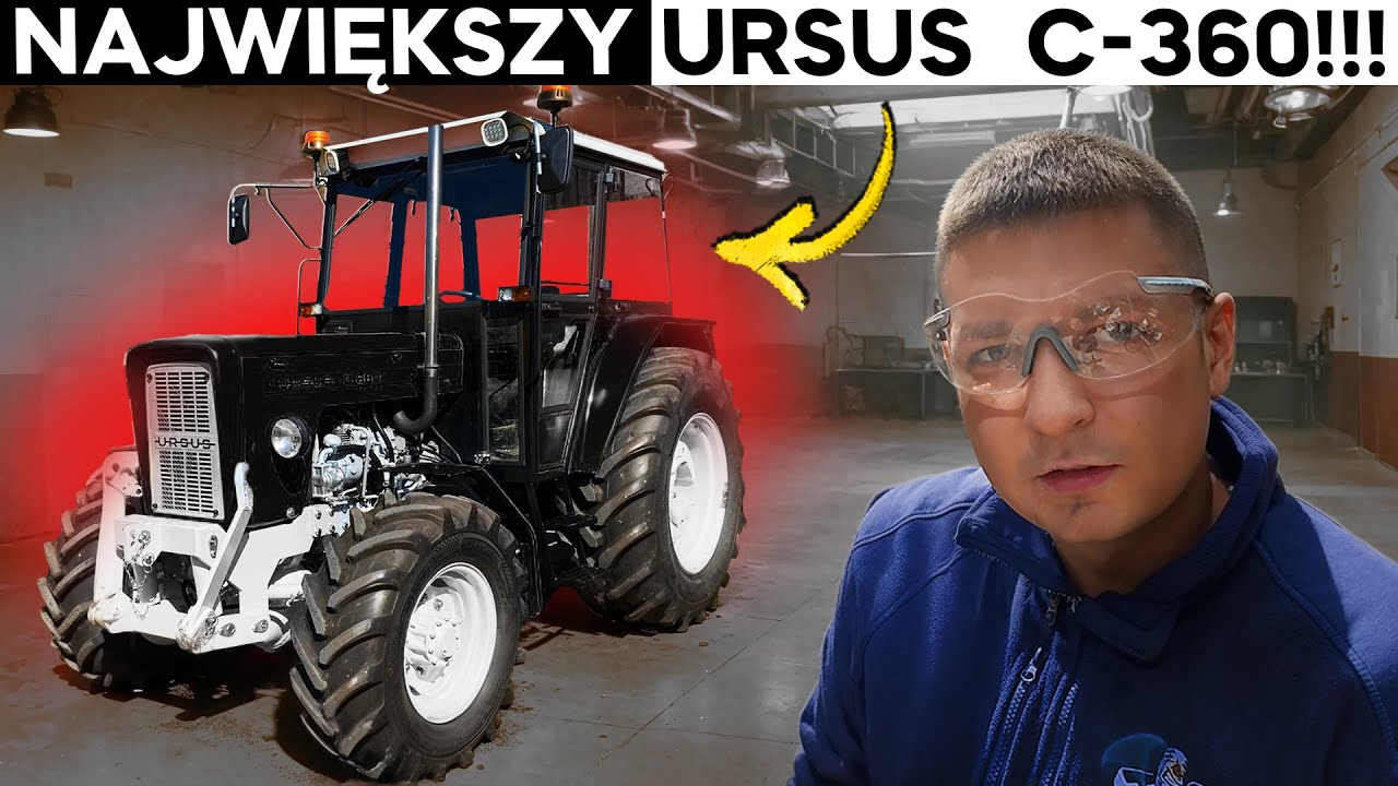 To będzie NAJWIĘKSZY URSUS C-360 na ZIEMI !! Rafał OSTRO o JAKOŚCI CZĘŚCI !!