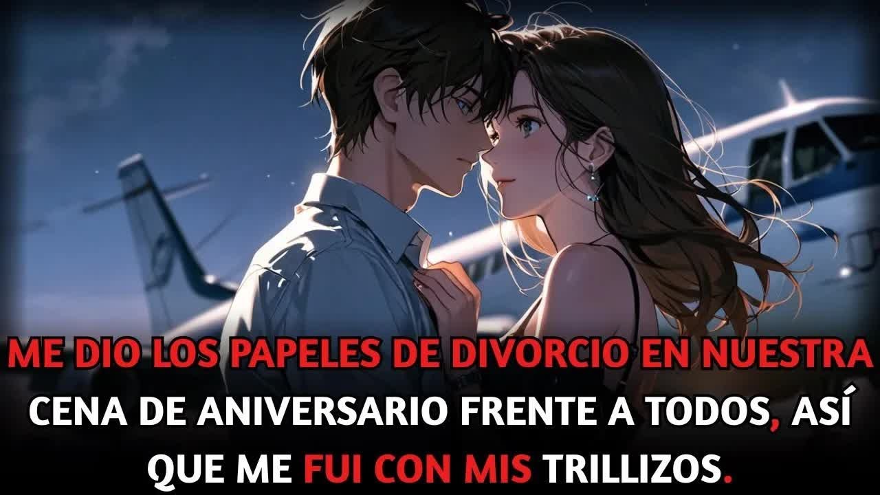Me entregó papeles de divorcio en nuestra cena; me fui con mis trillizos frente a todos