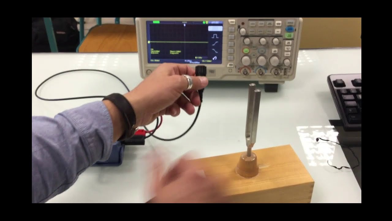 Capter et analyser un son à l'oscilloscope