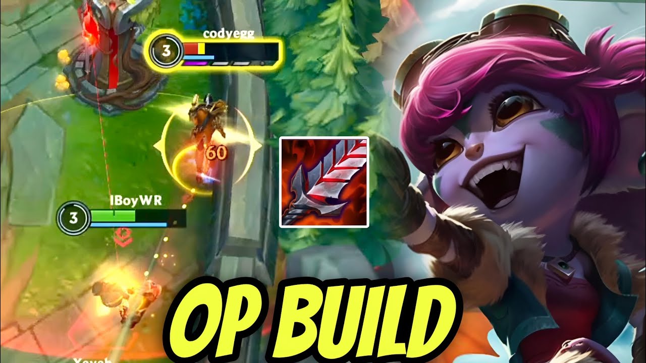 WILD RIFT ADC // THIS TRISTANA GOT MASSIVE DAMAGE WITH THIS BUILD AND RULES IN PATCH 6.0B GAMEPLAY!