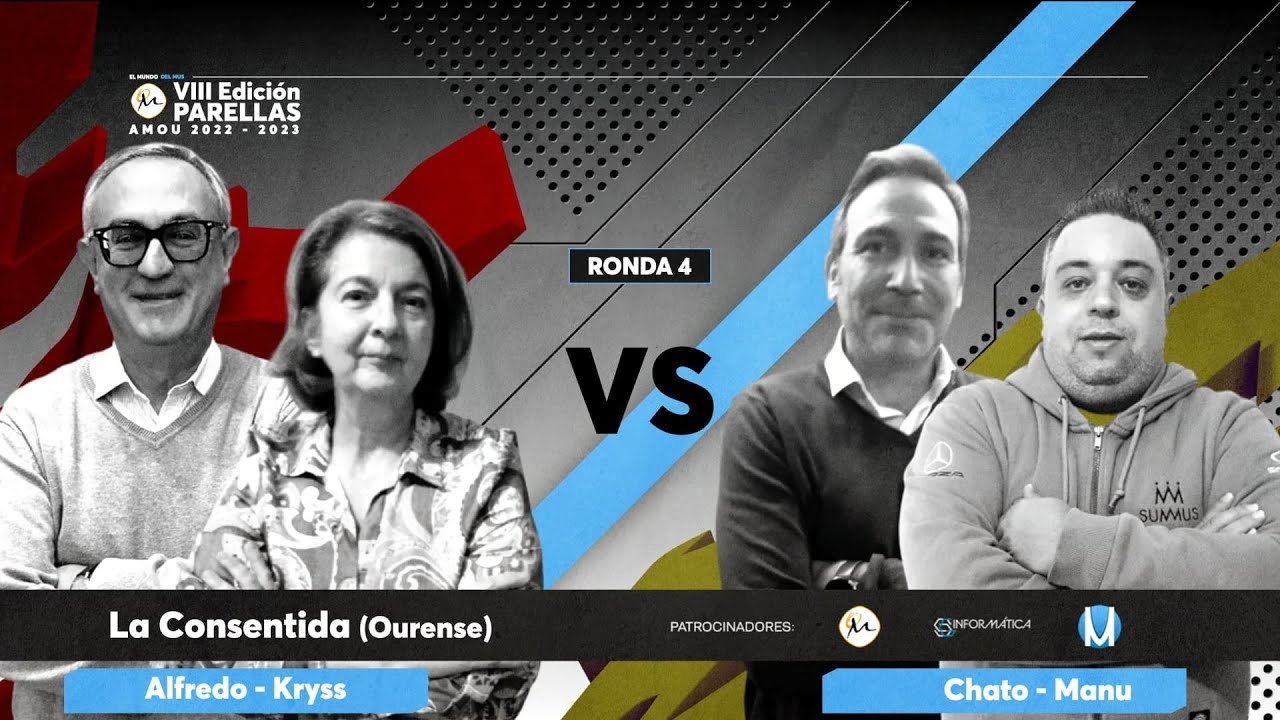 Partida de Mus Ⓜ️ Alfredo - Kryss vs Chato - Manu