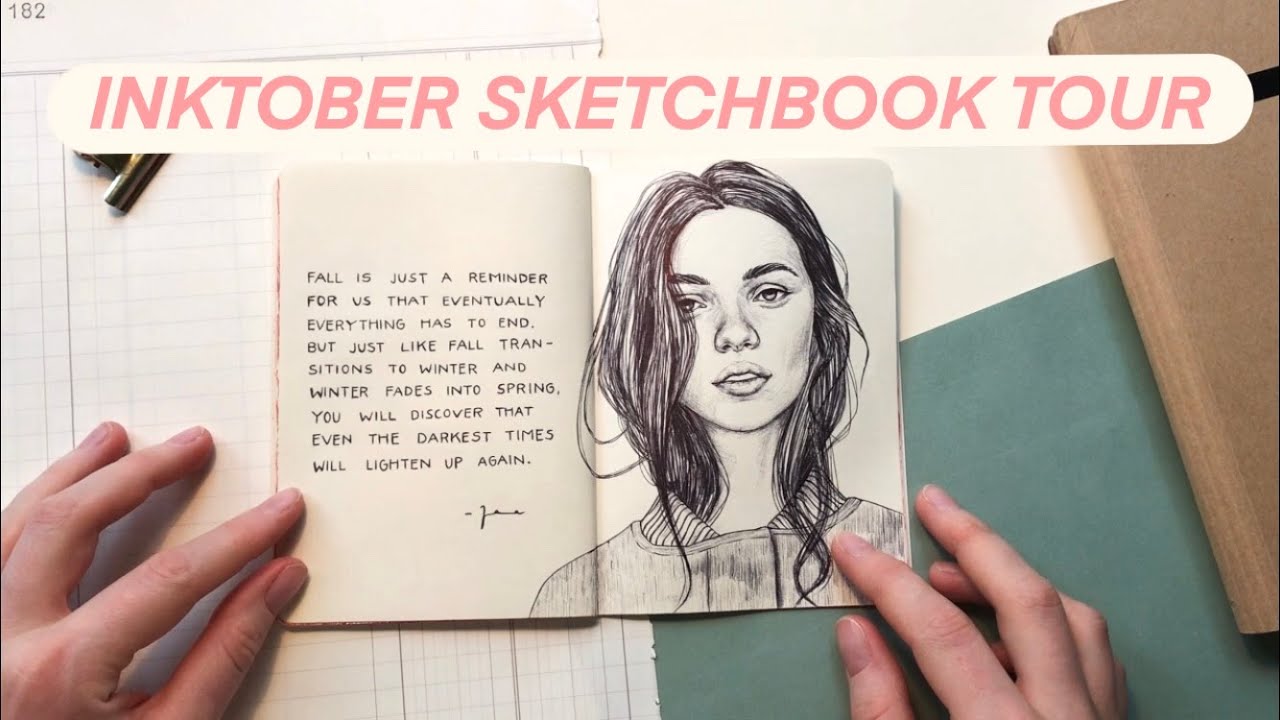 inktober sketchbook tour 2019