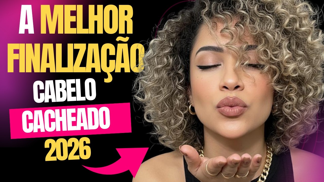 CACHOS DEFINIDOS EM MINUTOS: como fazer finalização em cabelo cacheado EM CASA