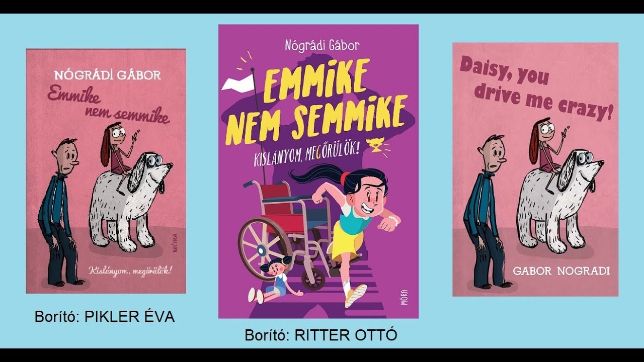 EMMIKE &Eacute;S A SZEM&Eacute;T &ndash; felolvassa az &iacute;r&oacute;. (N&oacute;gr&aacute;di G&aacute;bor: Emmike nem semmike &ndash; www.mora.hu)