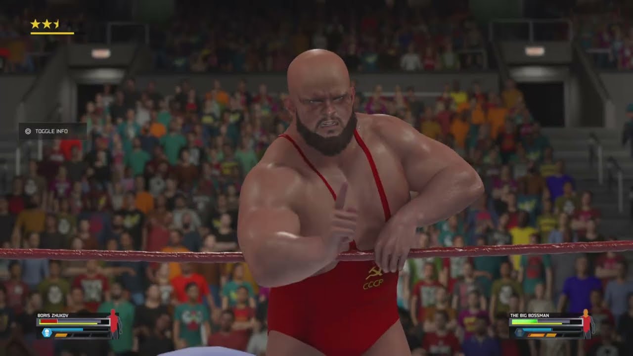 WWF Superstars Boris Zhukov 🆚 The Big Bossman