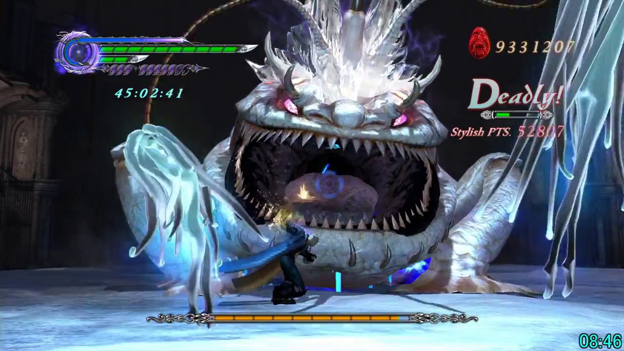 Devil May Cry 4:Special Edition - Vergil Bloody Palace Speedrun 27:47