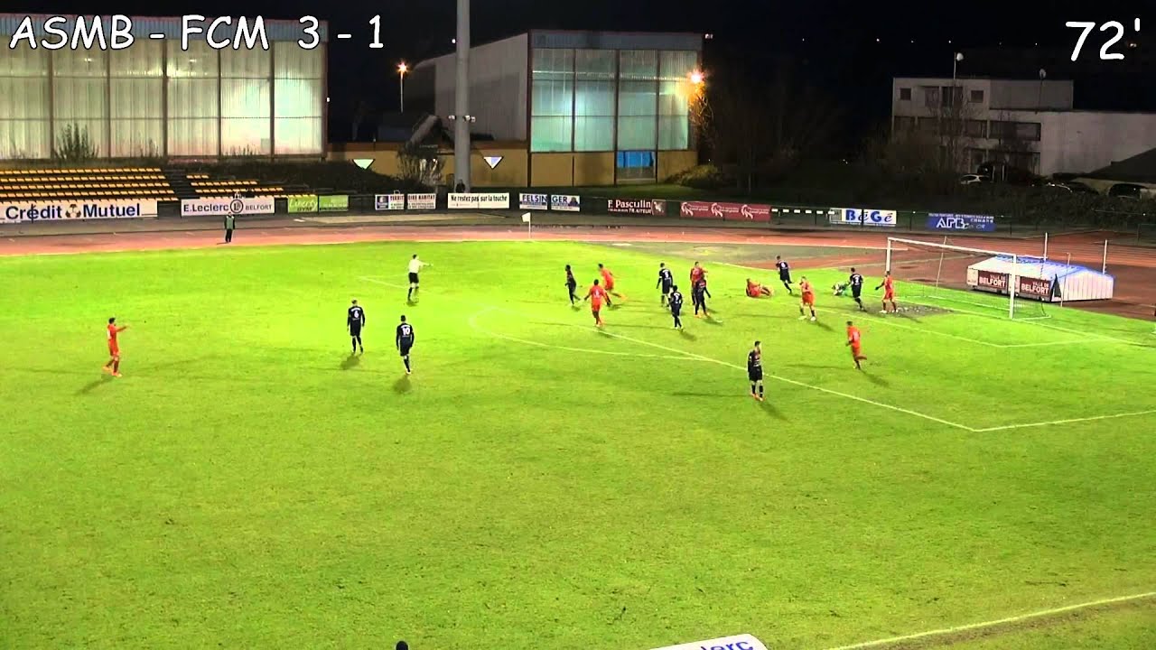 ASMB - FC MULHOUSE 4 - 2 le 20 12 2014