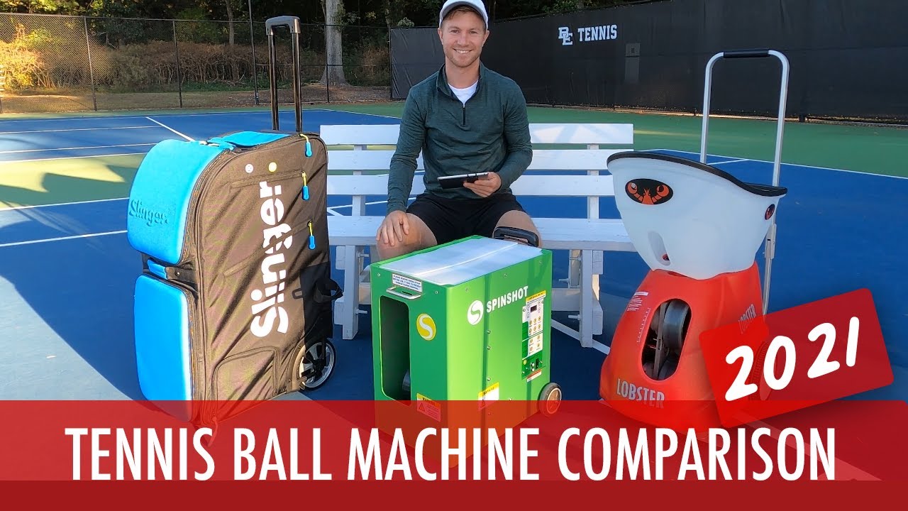 Slinger - Spinshot - Lobster Tennis Ball Machine Comparison