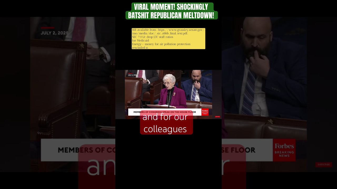 EXPLOSIVE! REPUBLICAN MELTDOWN IN CHAMBER!