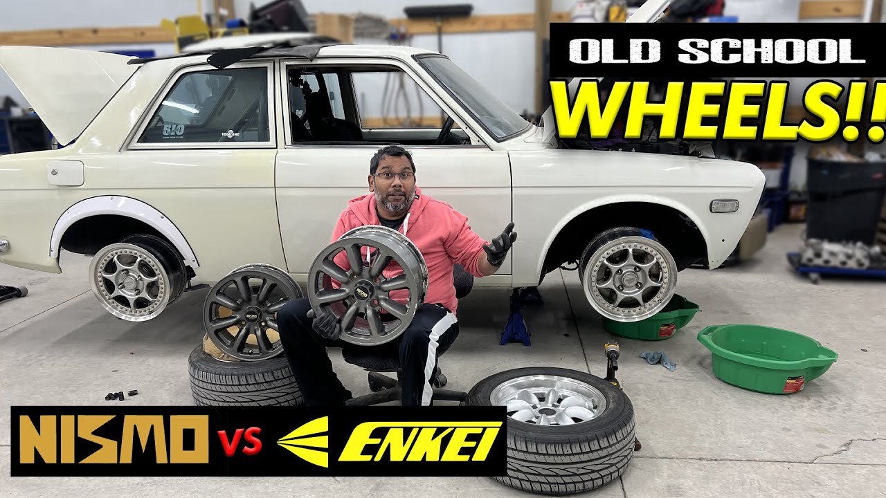 OLD School Wheels for the Datsun 510