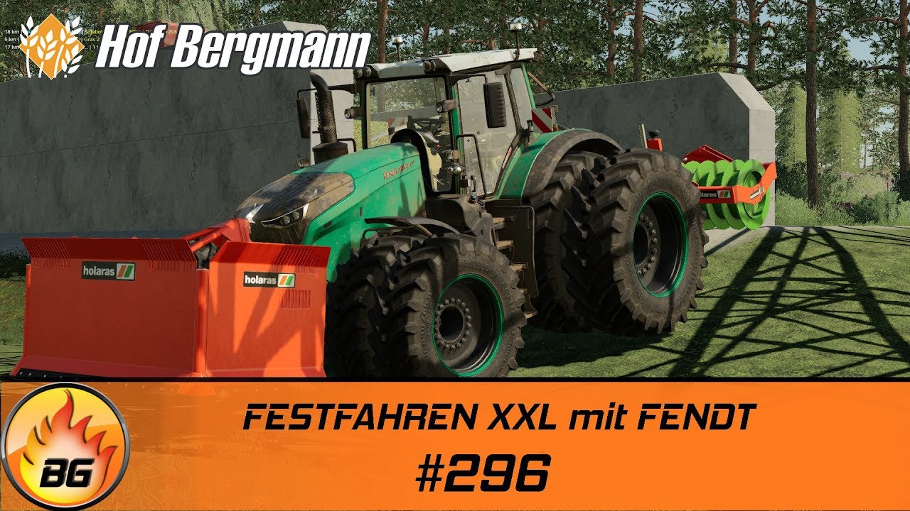 LS19 - Hof Bergmann #296 | FESTFAHREN XXL mit FENDT | FS19 | Let's Play [HD]