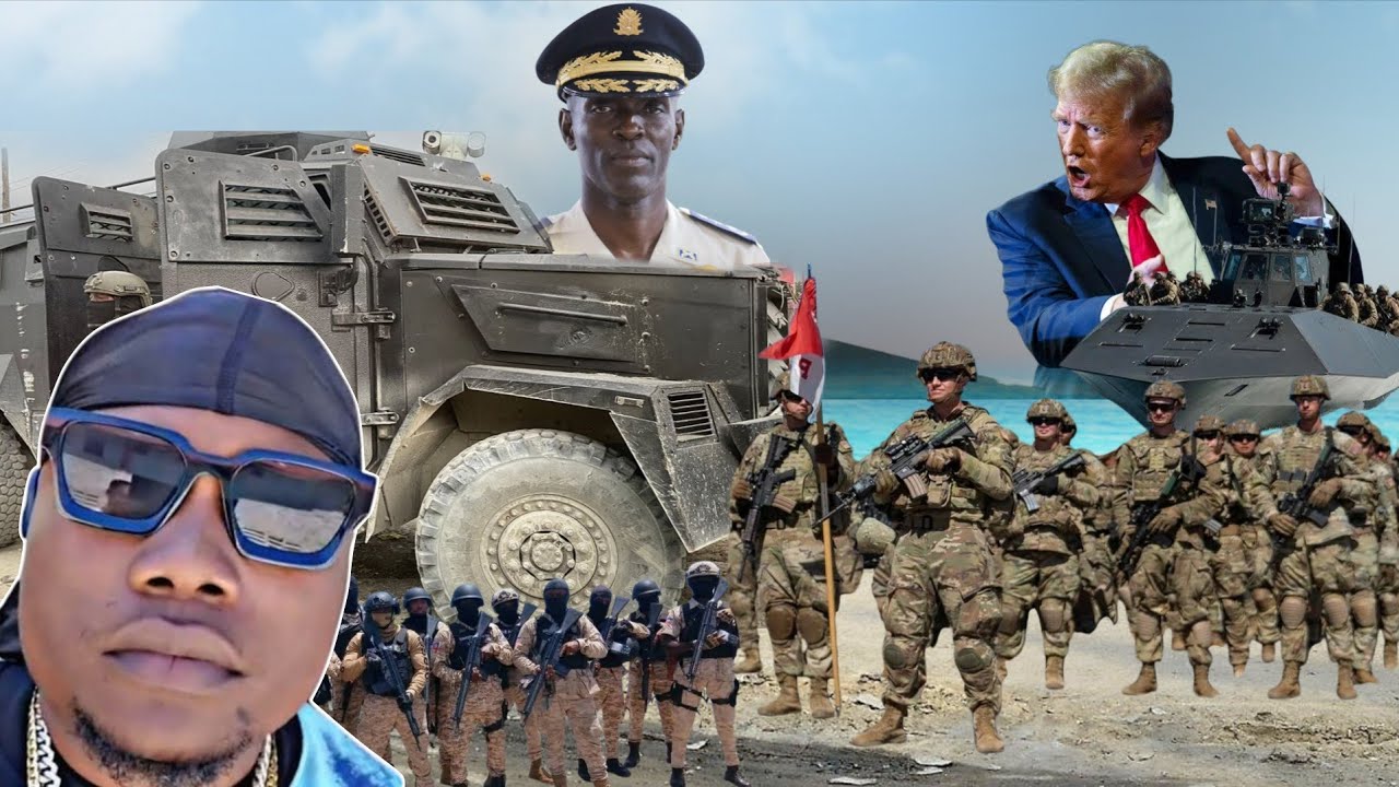 Sa fini Paraison vide bal sou izo, Militè ameriken sou Ayiti Bandi yo pral tonbe, Etazini frape
