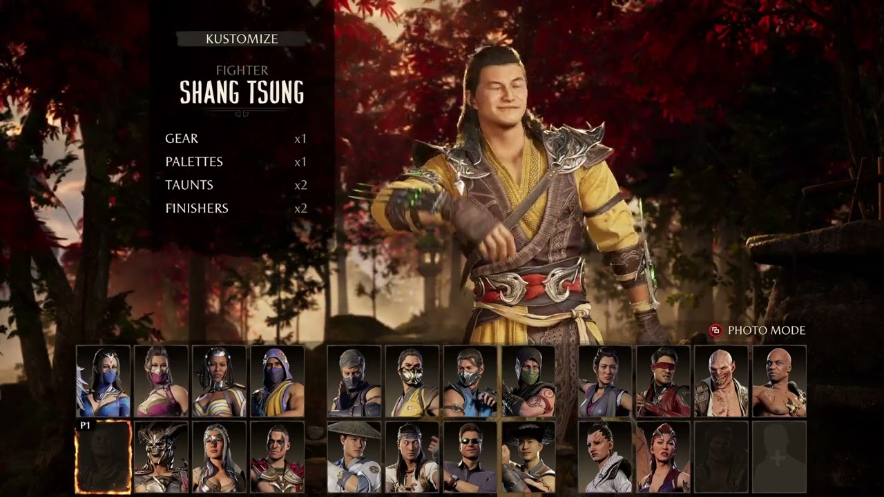 MK1 Roster showcase !