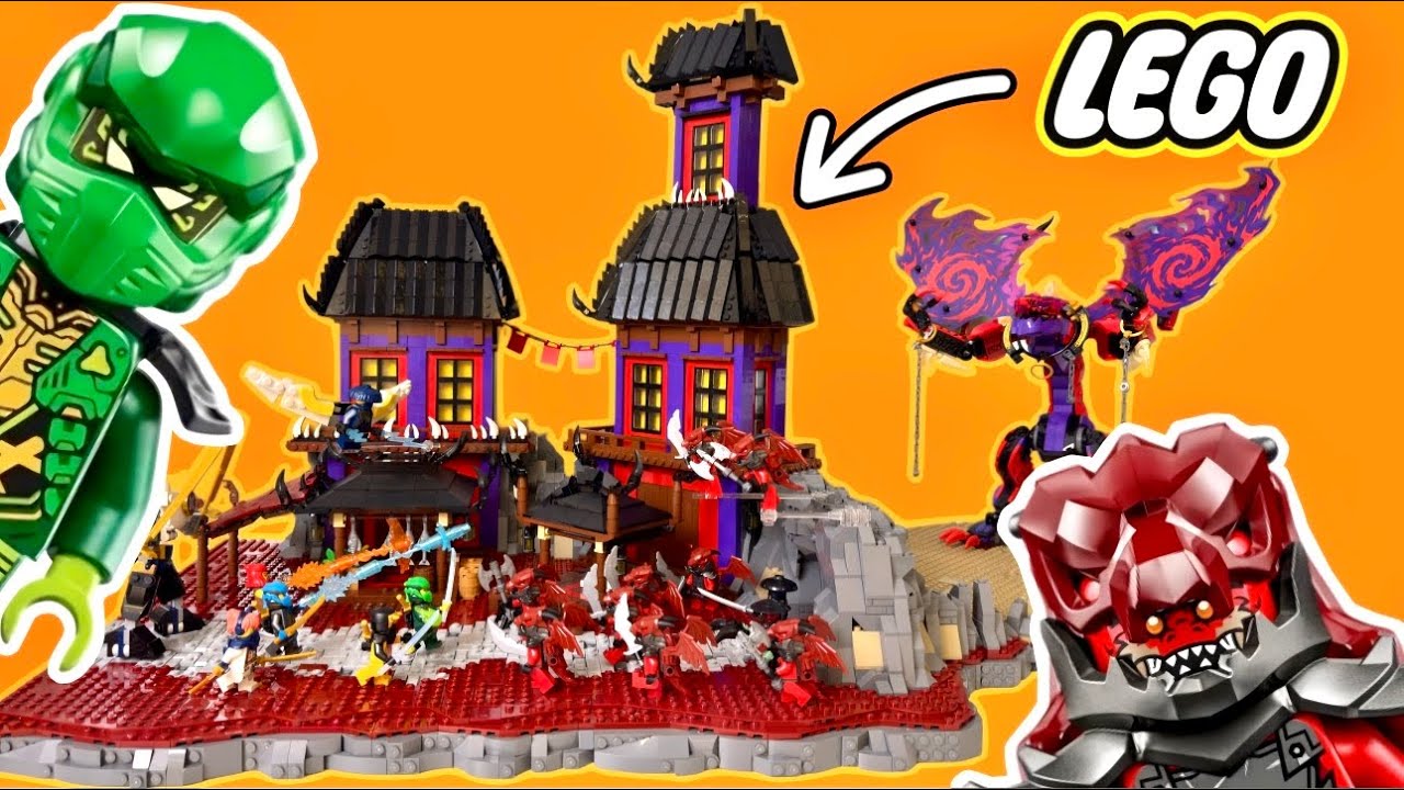 Xây Ngôi Làng Dragonian Trong Phim Ninjago: Dragons Rising Season 3 Bằng Lego