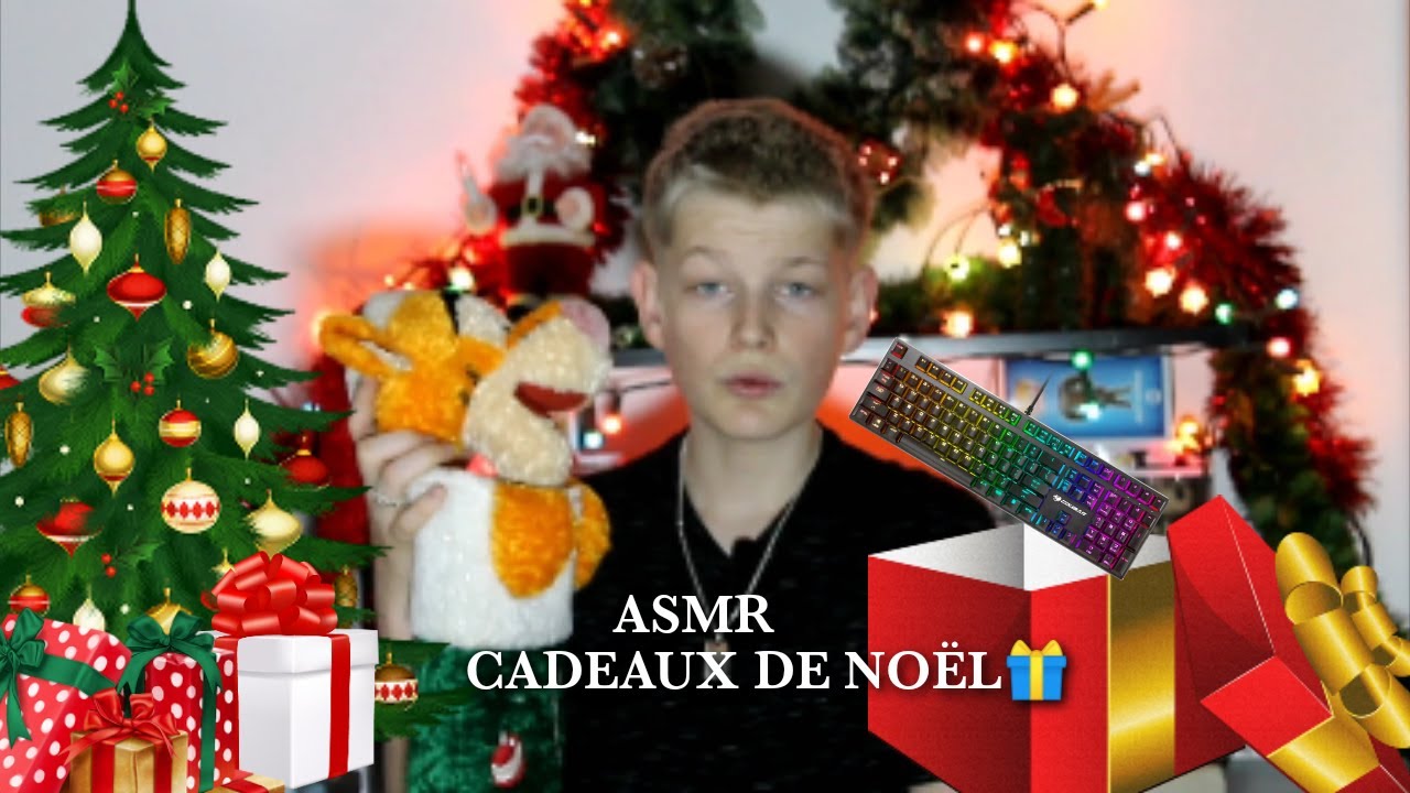 ASMR AVEC DES CADEAUX DE NOËL!!!🎁🎅