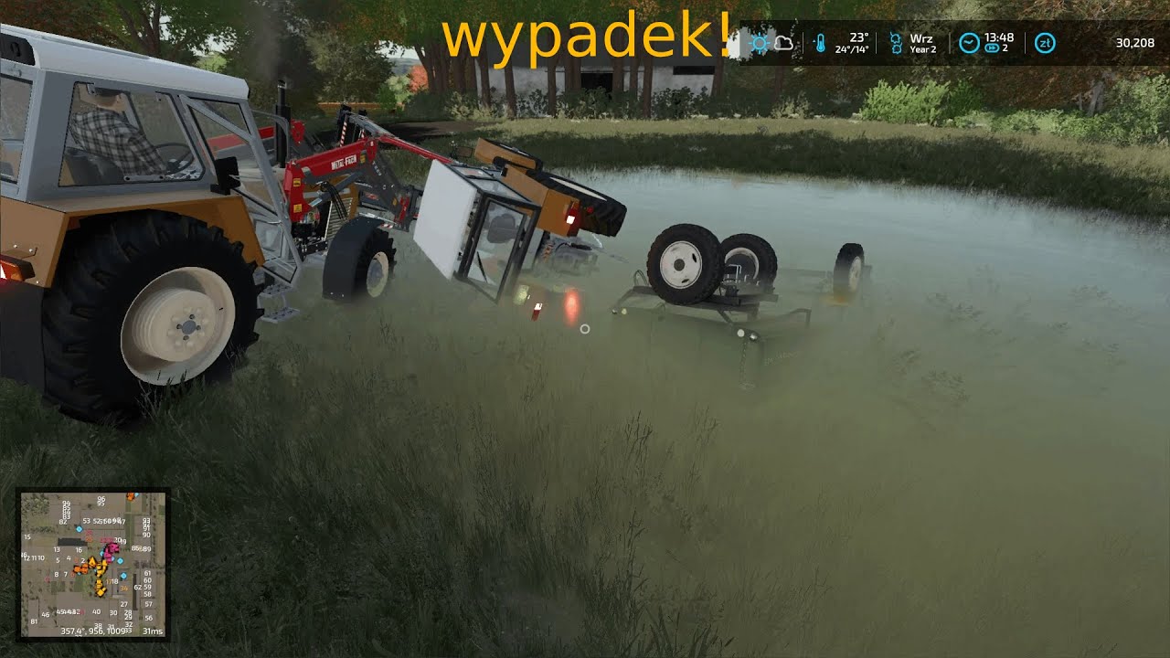 Boćkowo FS 22 odc 5 wypadek UrsusemC-1214