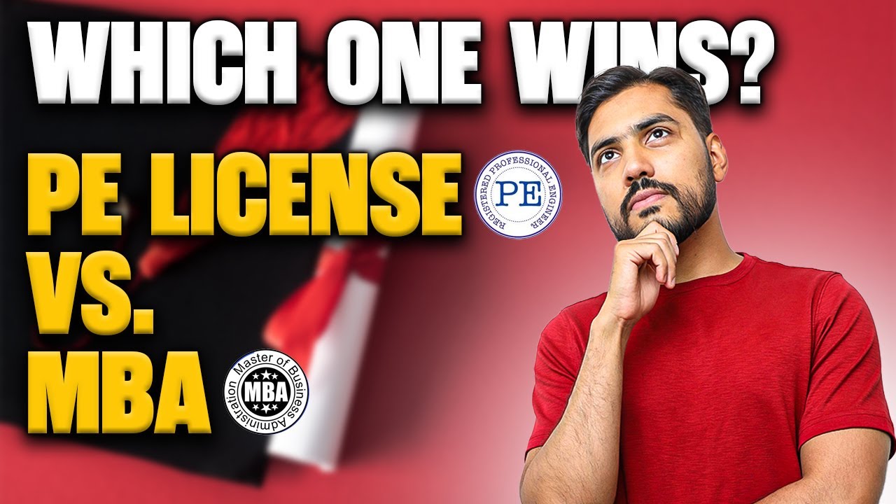 PE Power License vs. MBA or Master's: Which One is Better for Engineers?