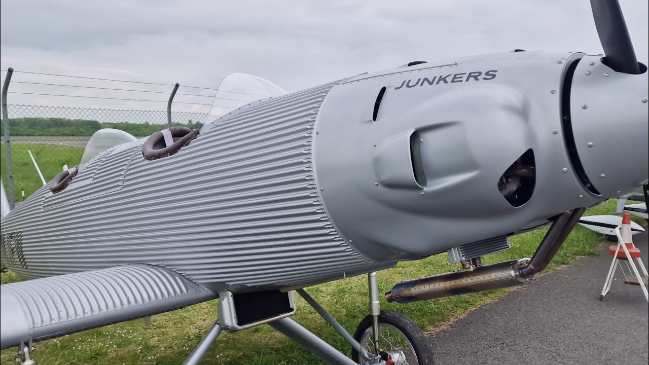 Junkers Aircraft A50 Junior at Quax Hangar Mai 2024