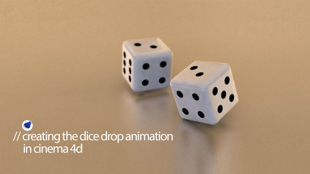 Dice Roll: Animating in cinema 4d using Dynamics & Simulation for beginners.
