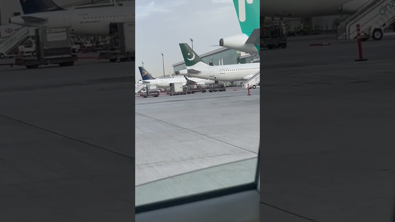 pia airline #viral #dubai #pakistan #trending #kuwait #india #video #travel #airplane