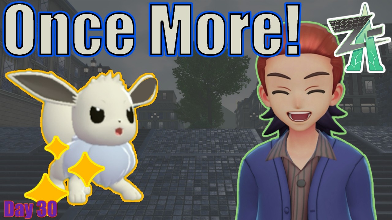 Shiny Hunting Eevee - Magenta Sector 7 - Pokémon Legends ZA