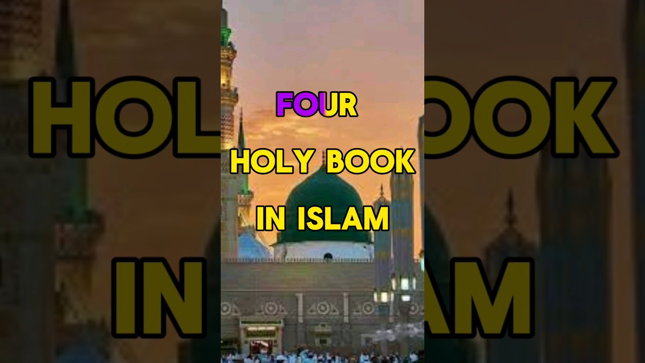 Four holy book in islam 🕋🕋#shorts #islam #book #holy