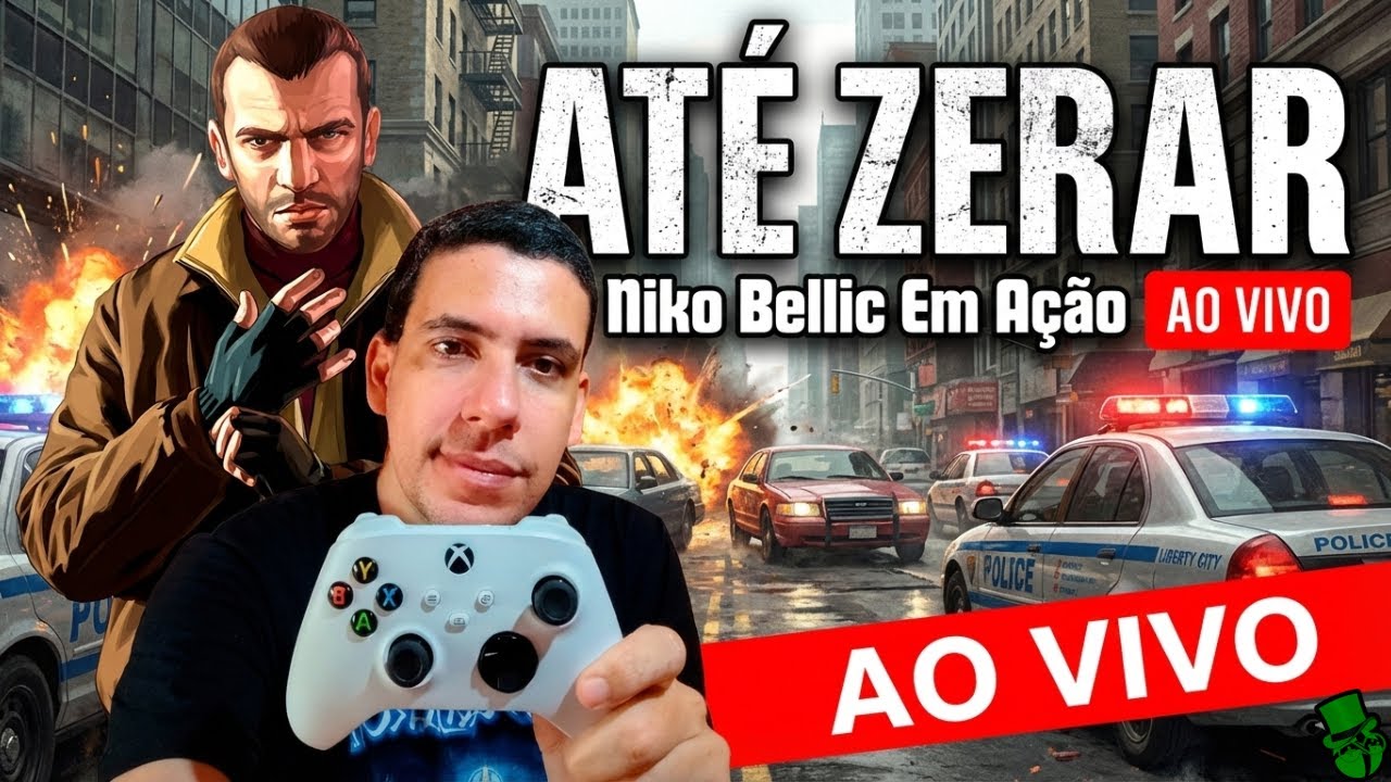 GTA 4 - ATÉ ZERAR - Niko Bellic Em Ação Novamente a 60 FPS no XBOX SERIES S