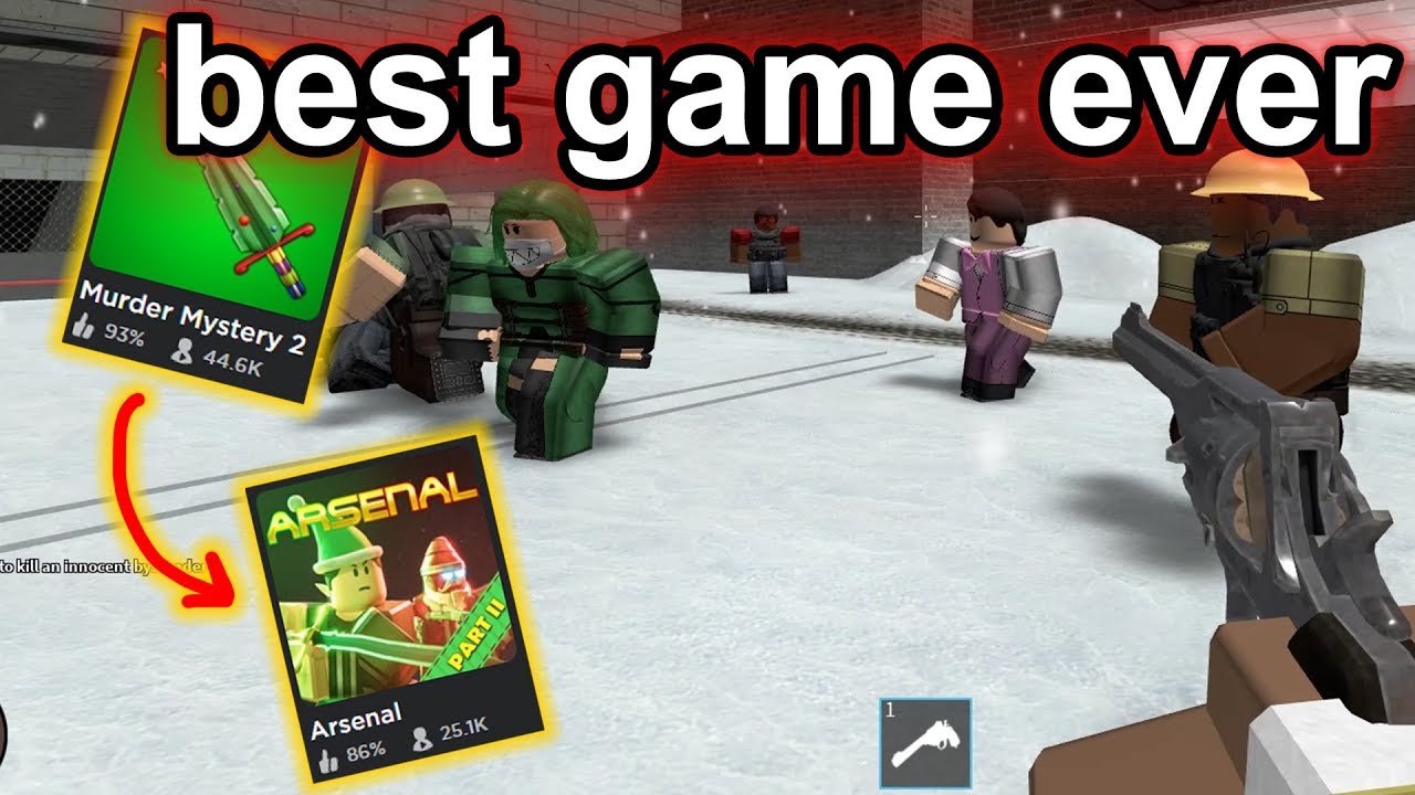 Arsenal But It's Murder Mystery 2 | ROBLOX